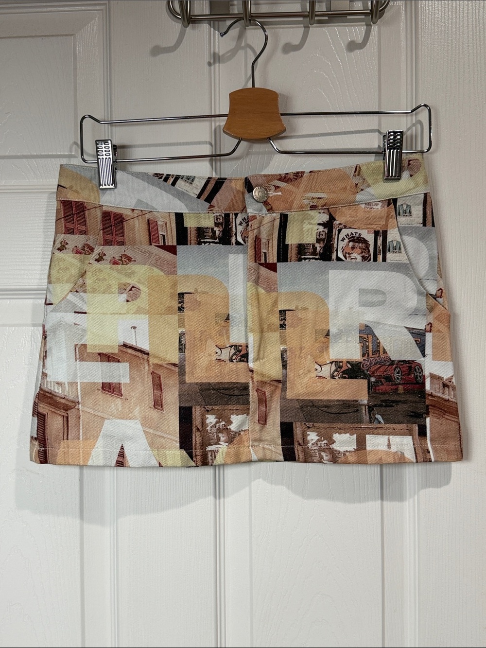 NWT Peppermayo Graphic Mini Skirt Size 2
